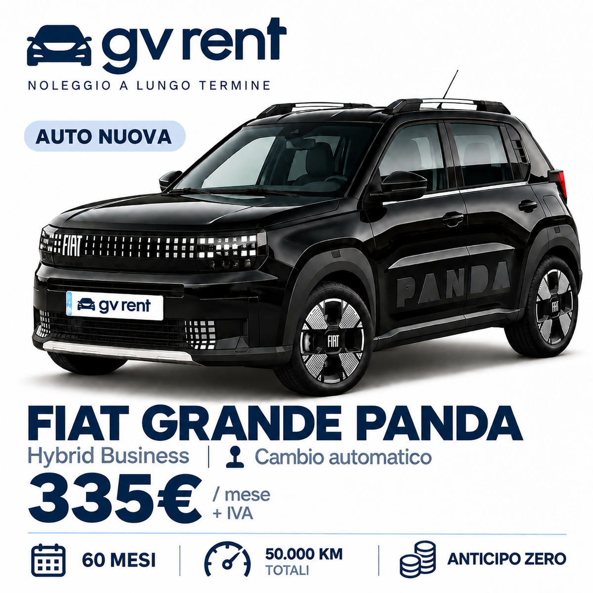 Fiat Grande Panda Hybrid Business automatica